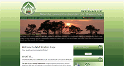 Desktop Screenshot of naawesterncape.co.za